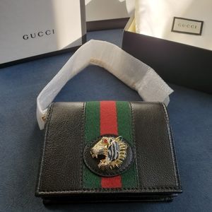Gucci Rajah wallet on chain card case